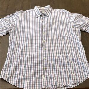 Men's Multicolor Striped Shirt Peter Millar Seaside Finish